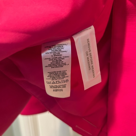 Ann Taylor Vibrant Pink Blazer - Picture 5 of 6